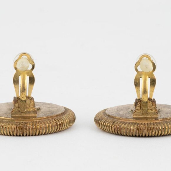 CHANEL Gold Earrings - Picture 6 of 11